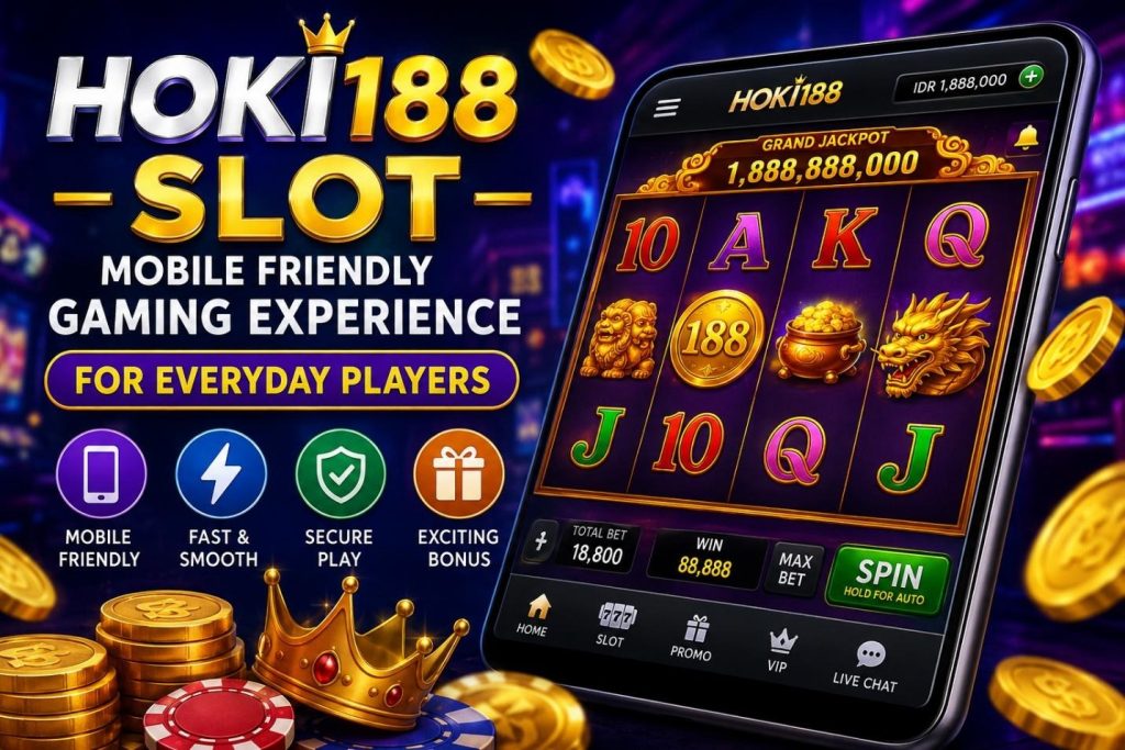 Hoki188 Slot Mobile Friendly Gaming Experience for Everyday Players