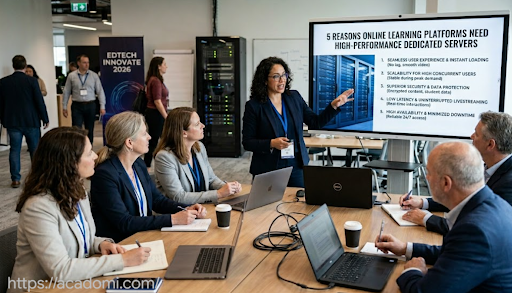 5 Reasons Online Learning Platforms Need High-Performance Dedicated Servers