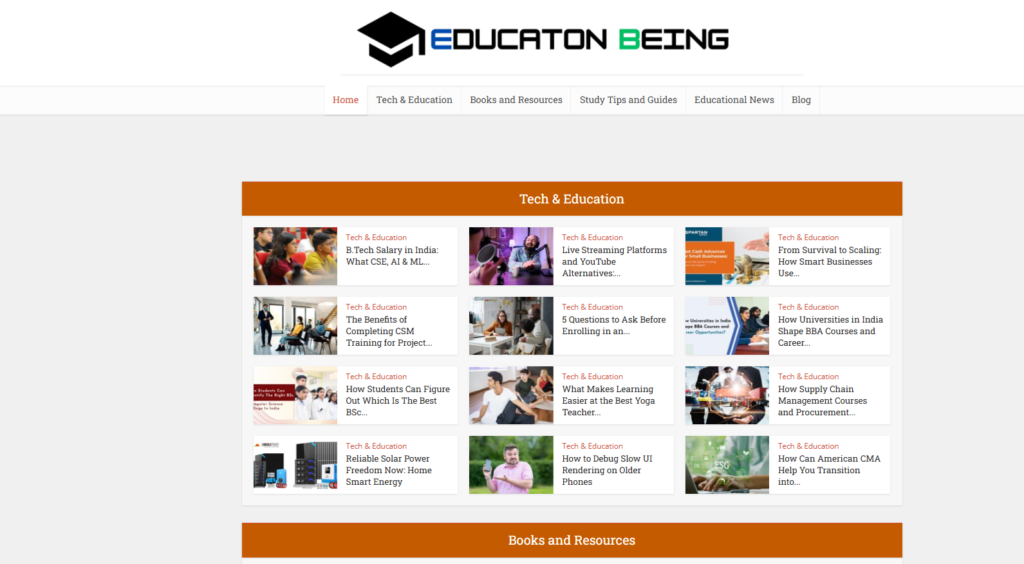 EducationBeing com: Complete Guide to Modern Online Learning Platform